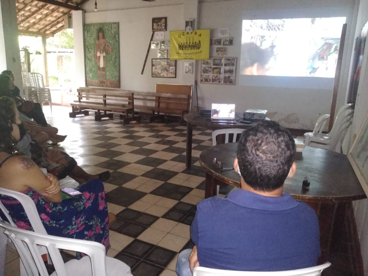 O filme foi exibido na cooperativa antes da estreia O filme foi exibido na cooperativa antes da estreia